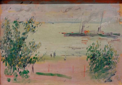 A Hersel sul Reno da August Macke